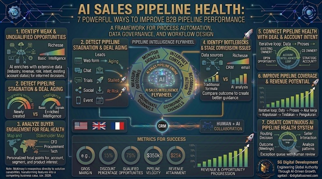 AI sales pipeline health