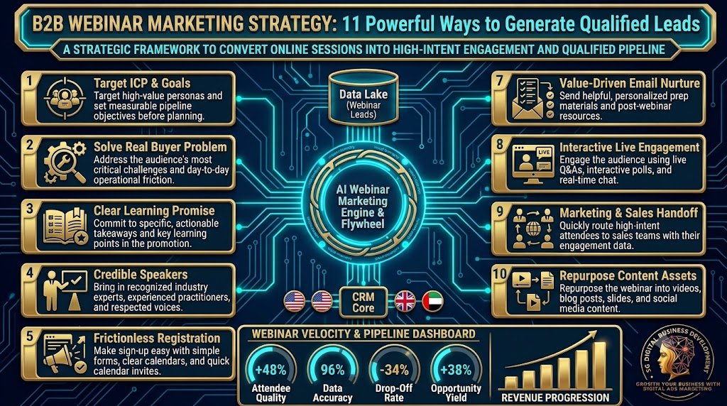 B2B webinar marketing strategy
