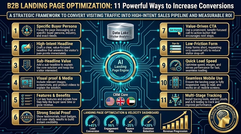 B2B landing page optimization